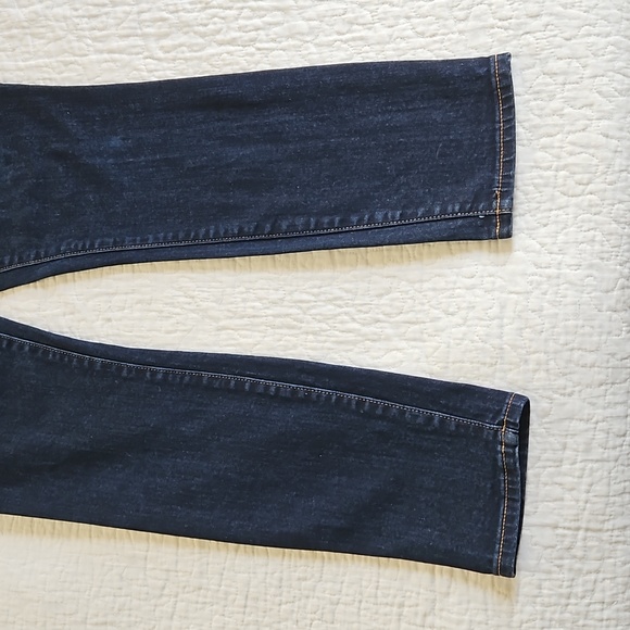 GAP 1969 ALWAYS SKINNY WOMENS JEANS SIZE 26 S DARK BLUE DENIM PRE-OWNED - Picture 10 of 17